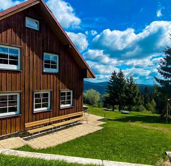 ペンション Horský Penzion Vebrovy Boudy