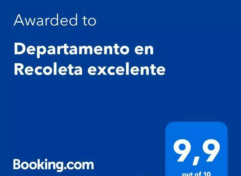 Departamento En Recoleta Excelente
