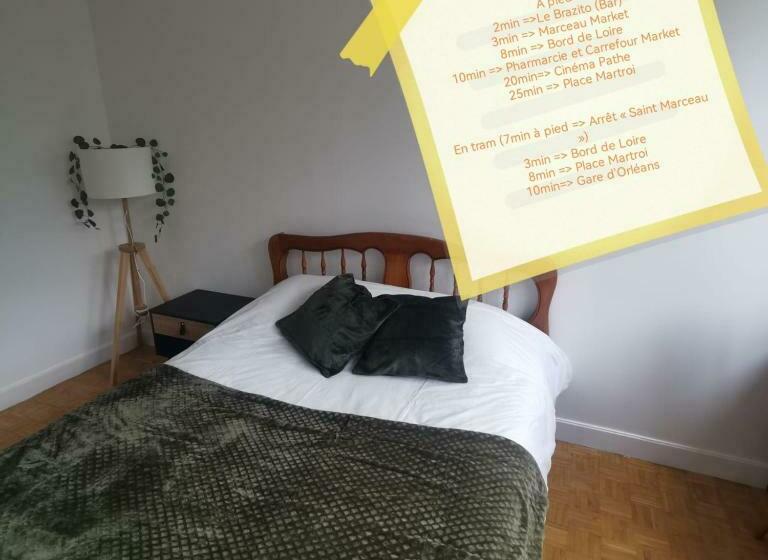 Pensionat Chambre Nature   Tout Confort Près De Saint Marceau