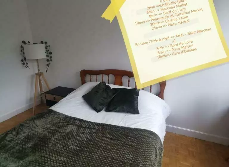 Majatalo Chambre Nature   Tout Confort Près De Saint Marceau