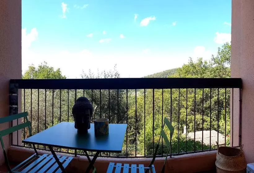 Au Balcon D Azur, Calme, Climatisation