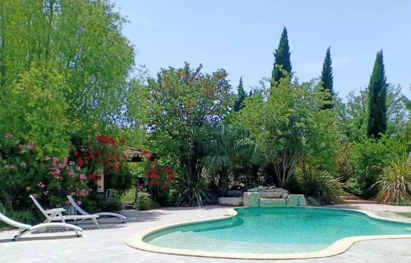 ベッドアンドブレックファースト Instant Parfait Chambre Privée Et Piscine