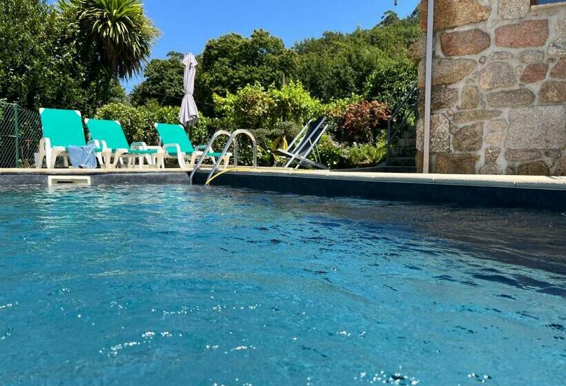 پانسیون Casa Da Lage T1 Lareira Com Lenha Vistas Rio Piscina Sazonal