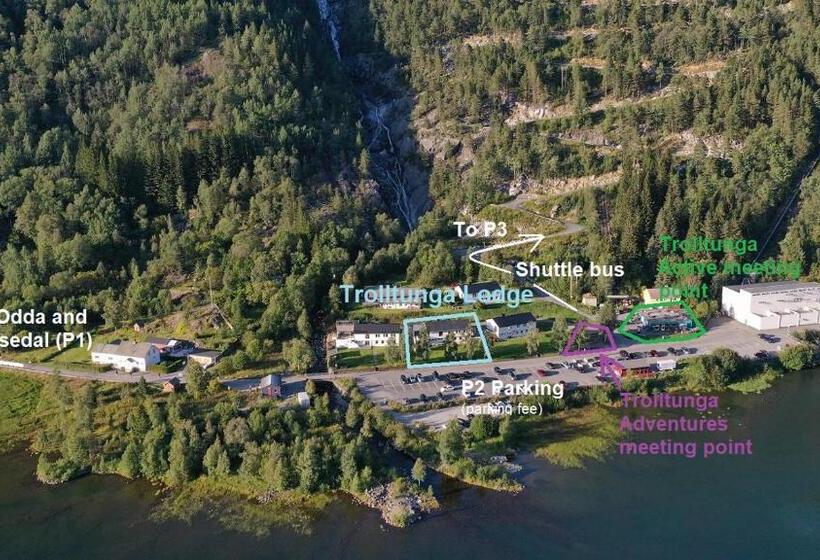 פנסיון Trolltunga Lodge