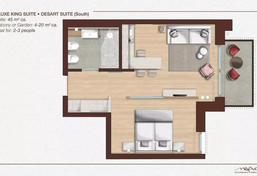 اقامتگاه Art & Design Hotel Napura