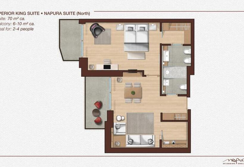 اقامتگاه Art & Design Hotel Napura