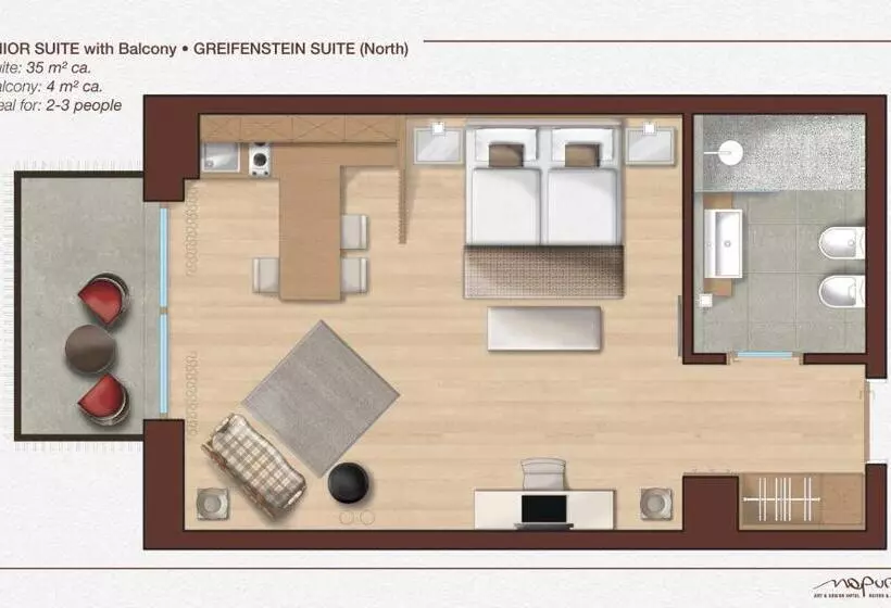 اقامتگاه Art & Design Hotel Napura