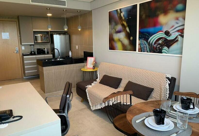 Hosts Br Flat Frente Mar C/ Cozinha