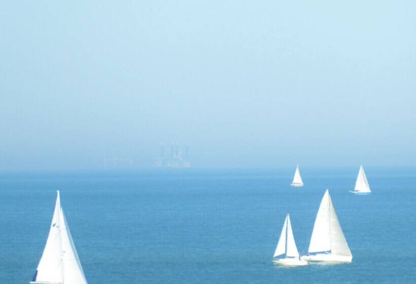 Vue Mer, Luxueux T3 Gar, La Noordzee à Votre Porte, 2à 6 Etbébé à Ostende Centre