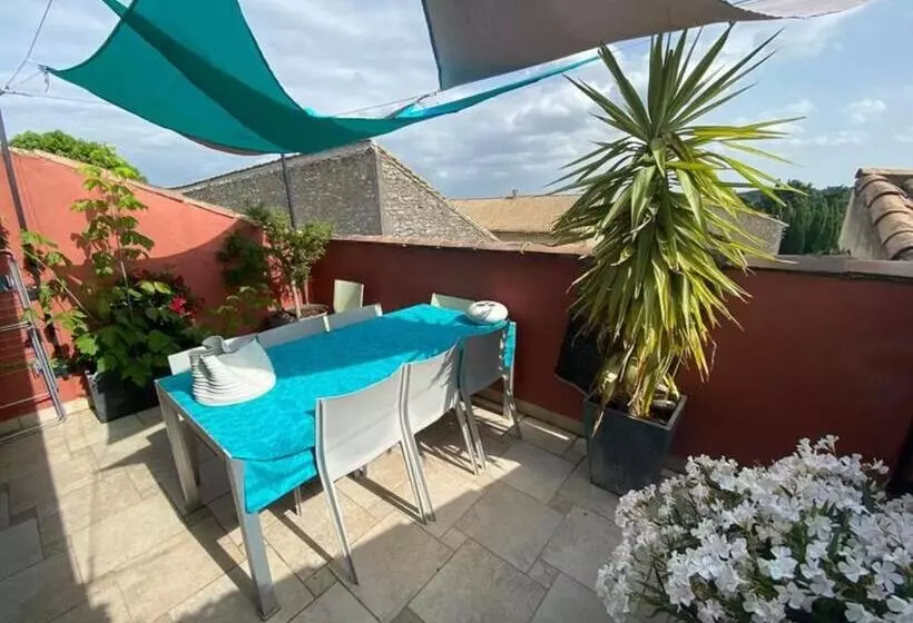 Le Loft Duplex, 2 Terrasses, Au Coeur Du Village