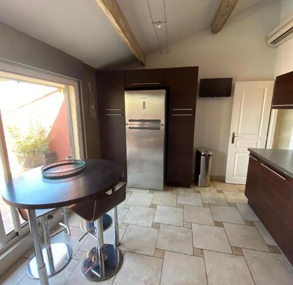 Le Loft Duplex, 2 Terrasses, Au Coeur Du Village