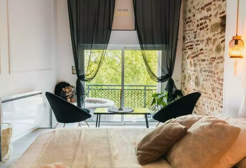 ホテル Chambre Unique Lovya, Avec Jacuzzi En Hypercentre