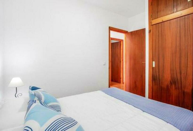 2 Bedrooms Appartement With Sea View Furnished Balcony And Wifi At Bajamar 1 Km Away From The Beach