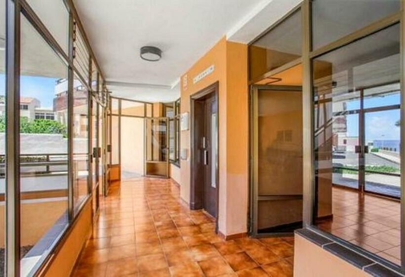 2 Bedrooms Appartement With Sea View Furnished Balcony And Wifi At Bajamar 1 Km Away From The Beach