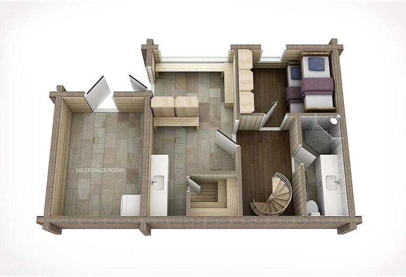 Mosetertoppen Panorama, Anneks 2b   Hafjell