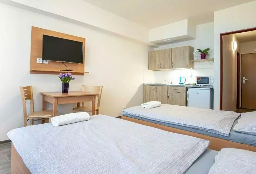 Retkeilymaja Apartmány A Studia Zámecký Park