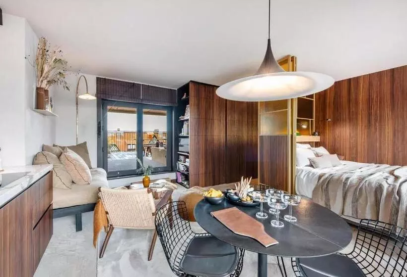 The Rooftop Suite Luxueuze Bohemian Penthouse