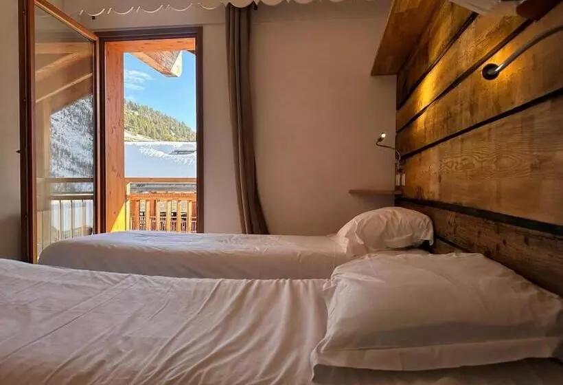 Appartement Avec Vue Magnifique Dans Le Hameau Des Airelles