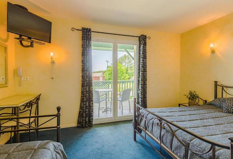 酒店 Hôtel Minvielle   Résidence Les Oliviers