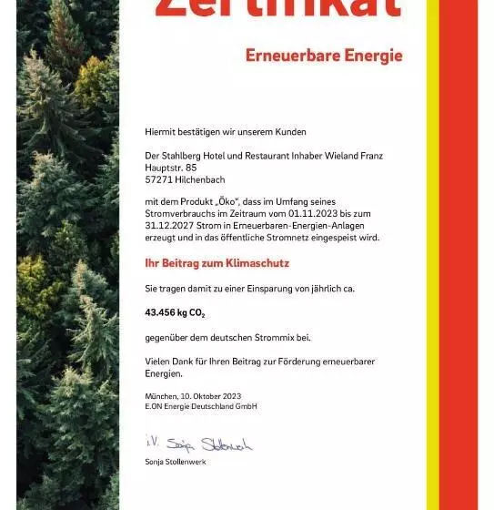 Пансион Der Stahlberg Hotel & Restaurant