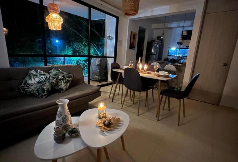 Apartamento Nuevo En El Eje Cafetero Aire Acondicionado, Piscinas, Bbq