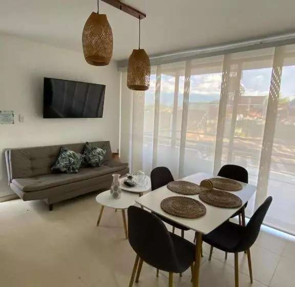 Apartamento Nuevo En El Eje Cafetero Aire Acondicionado, Piscinas, Bbq