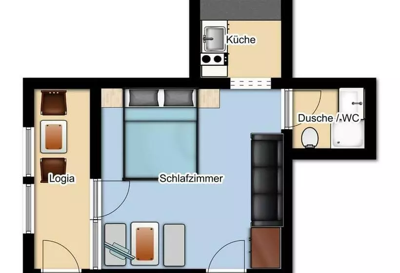 Hotelli Gästehaus Gapp