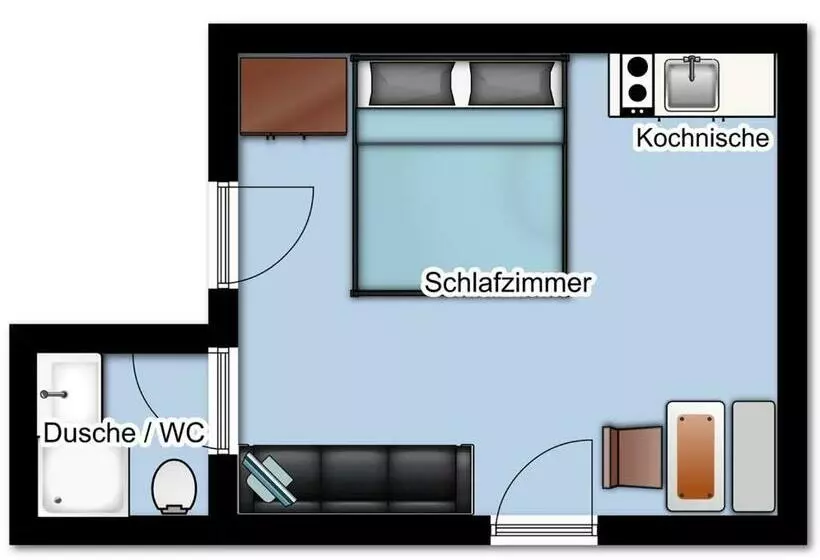 Hotelli Gästehaus Gapp