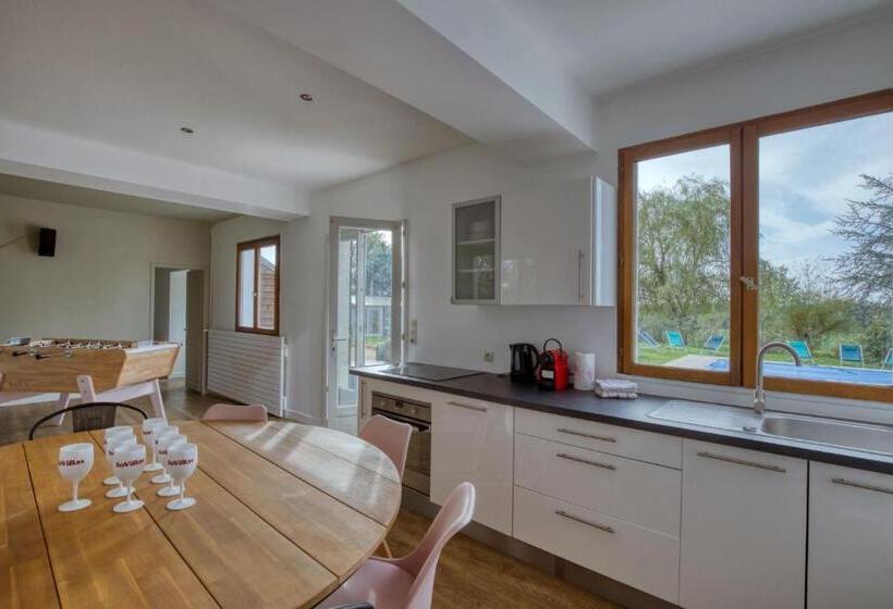 Crazy Villa Le Tertre 28 Heated Pool Basket 2h Paris 44p