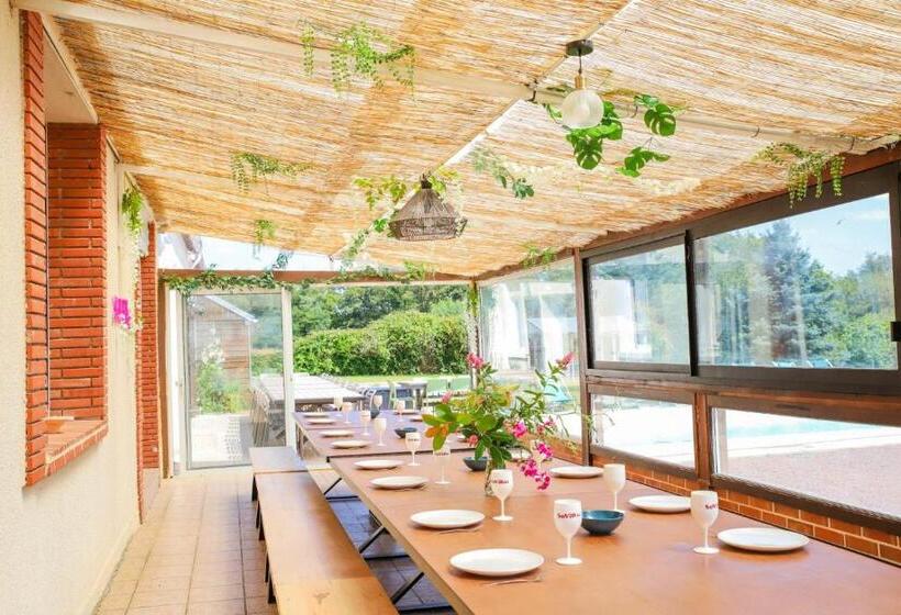 Crazy Villa Le Tertre 28 Heated Pool Basket 2h Paris 44p