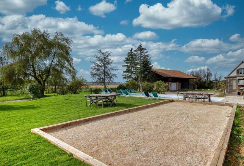 Crazy Villa Le Tertre 28 Heated Pool Basket 2h Paris 44p