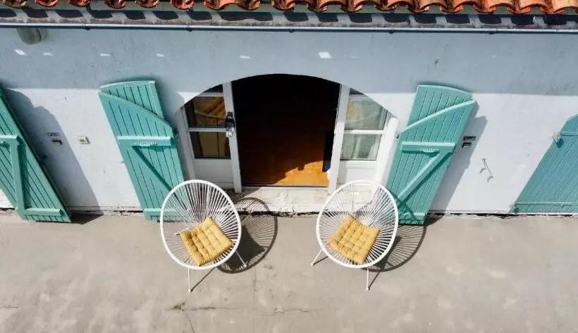 Front De Mer Rivedoux Plage   Terrasse Extérieur   Parking