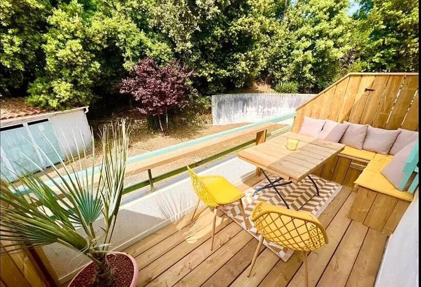 Front De Mer Rivedoux Plage   Terrasse Extérieur   Parking