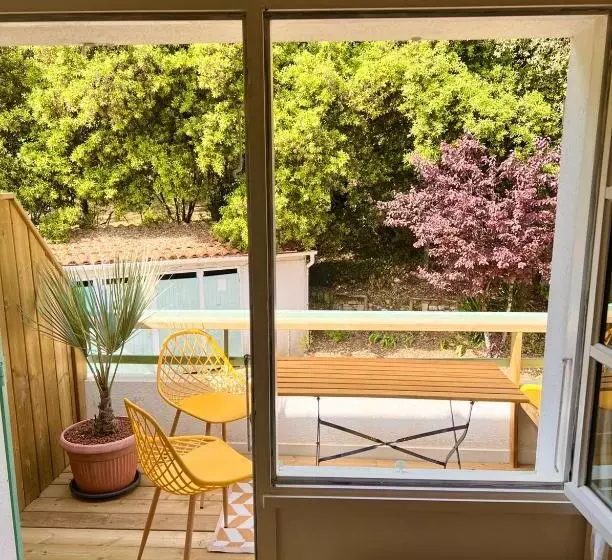 Front De Mer Rivedoux Plage   Terrasse Extérieur   Parking