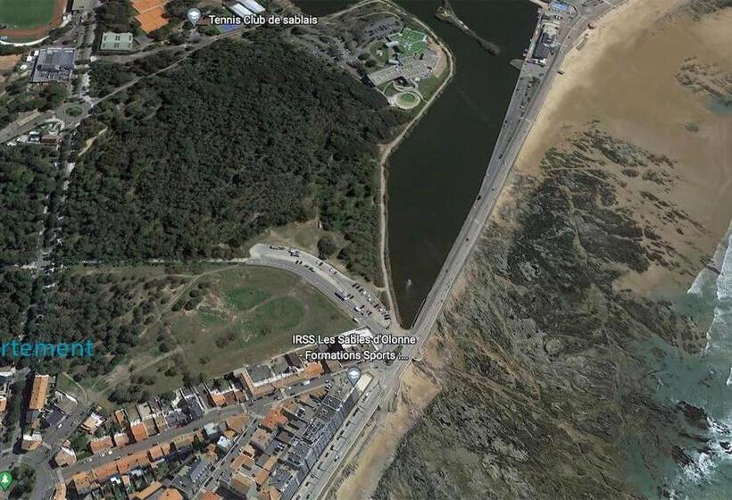 Appartement Au Coeur Des Pins, Plage à 400 Mètres