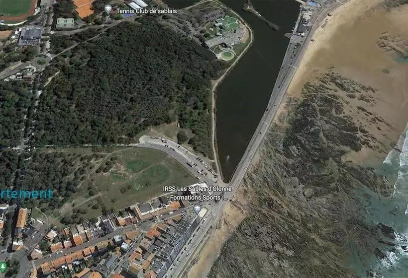 Appartement Au Coeur Des Pins, Plage à 400 Mètres
