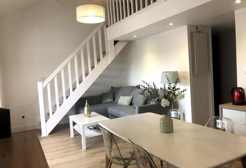 Appartement Au Coeur Des Pins, Plage à 400 Mètres