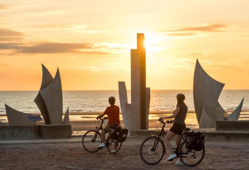 L Air Marin Apt Avec Belle Terrasse Vue Dégagée Séjour Lumineux 10 Mn à Pied Centre Port En Bessin P