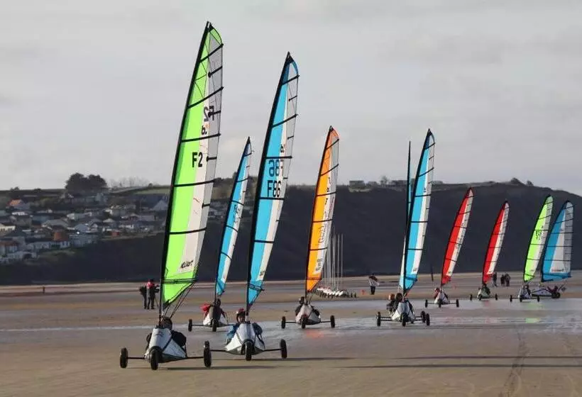 L Air Marin Apt Avec Belle Terrasse Vue Dégagée Séjour Lumineux 10 Mn à Pied Centre Port En Bessin P