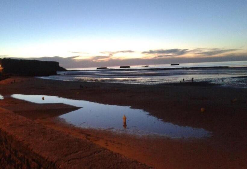 L Air Marin Apt Avec Belle Terrasse Vue Dégagée Séjour Lumineux 10 Mn à Pied Centre Port En Bessin P