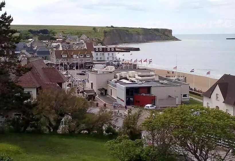 L Air Marin Apt Avec Belle Terrasse Vue Dégagée Séjour Lumineux 10 Mn à Pied Centre Port En Bessin P