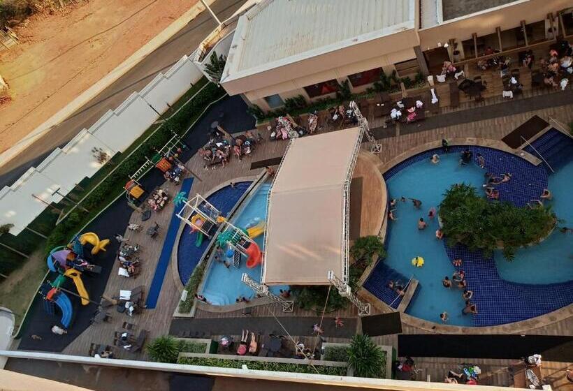Apartamento Em Resort De Olímpia Ao Lado Do Parque Aquático