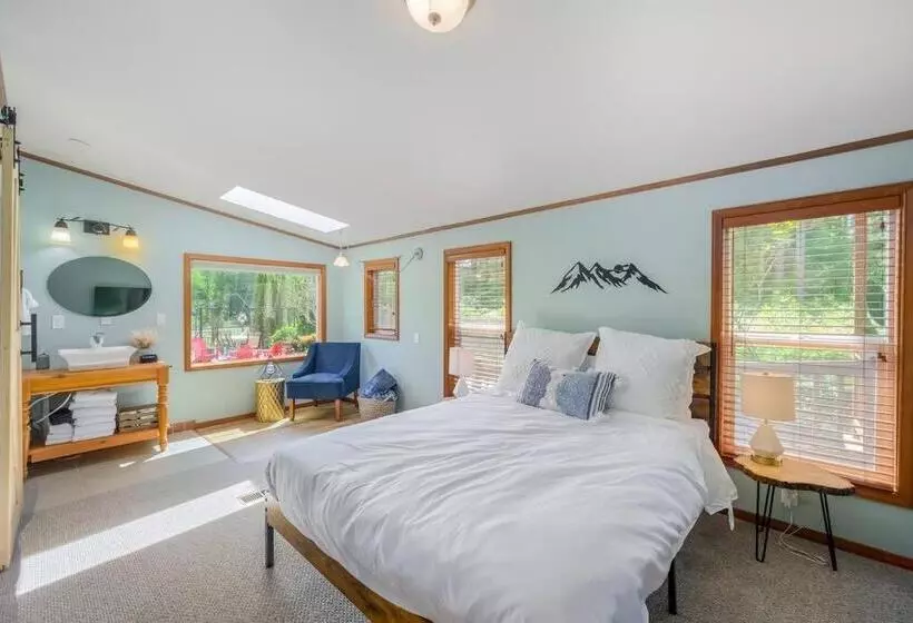 Riverfront Paradise W/ Hot Tub  Little River House