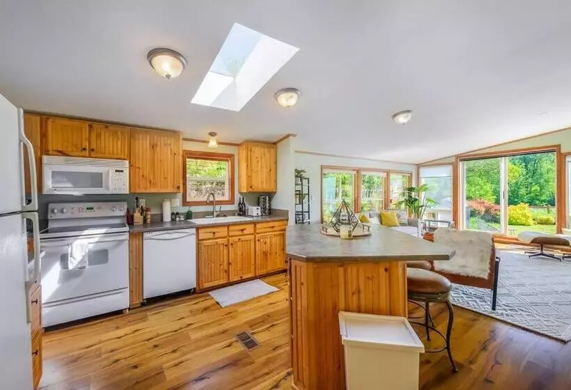 Riverfront Paradise W/ Hot Tub  Little River House