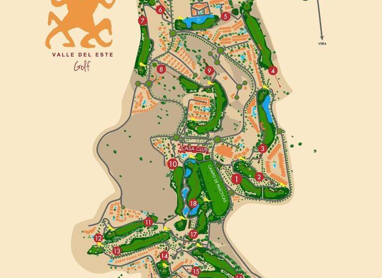 Luminoso Y Tranquilo Apartamento Con Jardin En Campo De Golf Valle Del Este