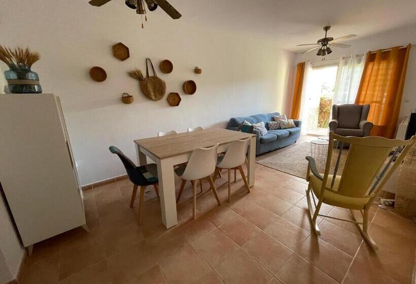 Luminoso Y Tranquilo Apartamento Con Jardin En Campo De Golf Valle Del Este