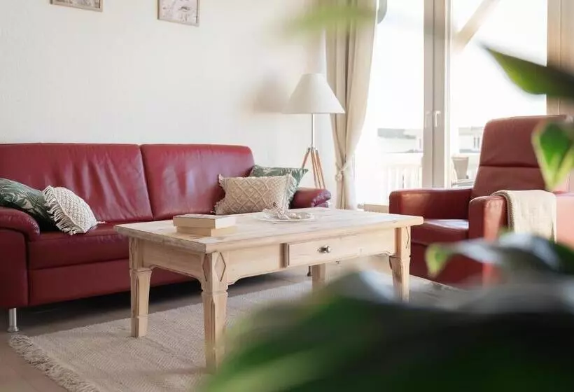 Ferienwohnung „abendrot“ Mit Meerblick