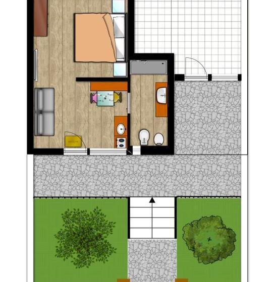 تختخواب و صبحانه Alba Dei Trulli