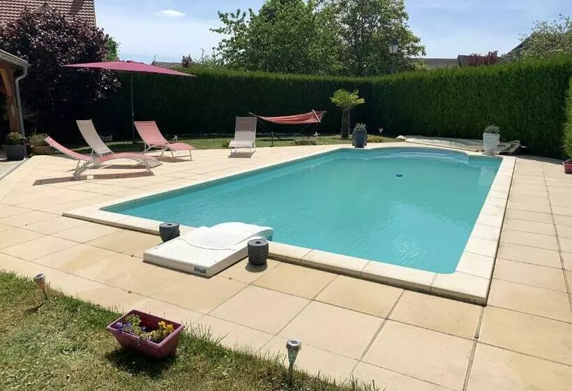 Villa Elegante A Omerville Avec Piscine Privee