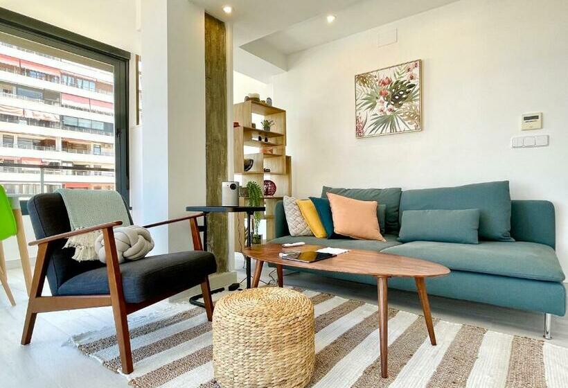 Modern Place City & Beachlife In Heart Of Torremolinos By Solrentspain